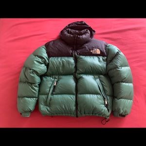 The north face puffed jacket